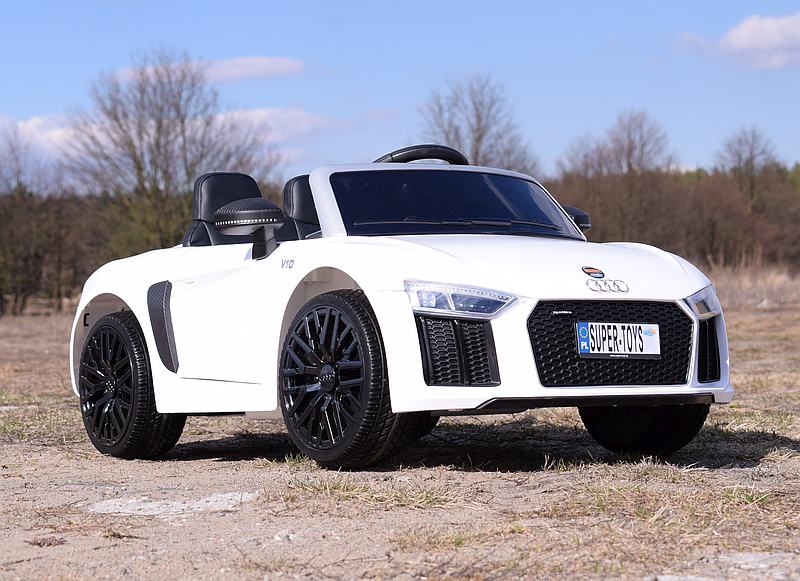 NAJNOWSZY ORYGINALNY AUDI R8 NA LICENCJI MIĘKKIE SIEDZENIE, MIĘKKIE KOŁA SUPER JAKOŚĆ/AUDI R8 - obrazek 5