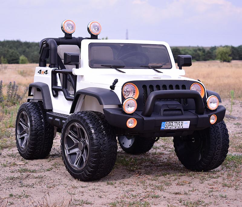 MEGA JEEP PERFECT 002 EXCLUSIVE, WOLNY START/ MIĘKKIE KOŁA HP-002 - obrazek 8