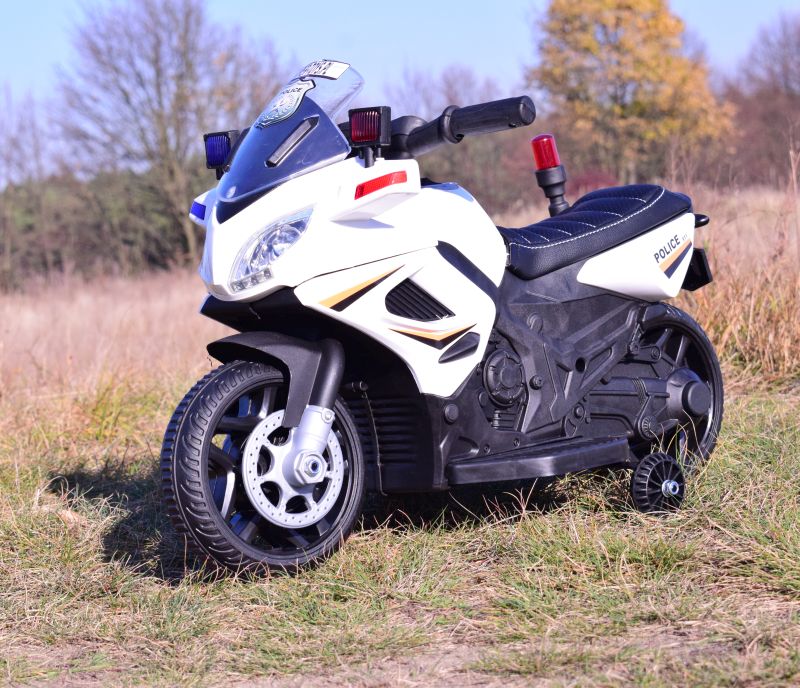 PIERWSZY MOTOR POLICYJNY Z KOGUTEM - DLA MALUSZKA/JC-911 - obrazek 6