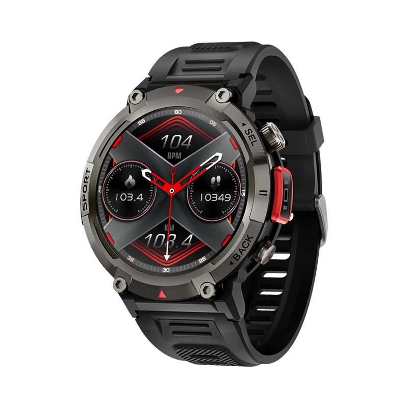 Smartwatch VELTORI VT140-1 Czarny Pasek Silikonowy - obrazek 6