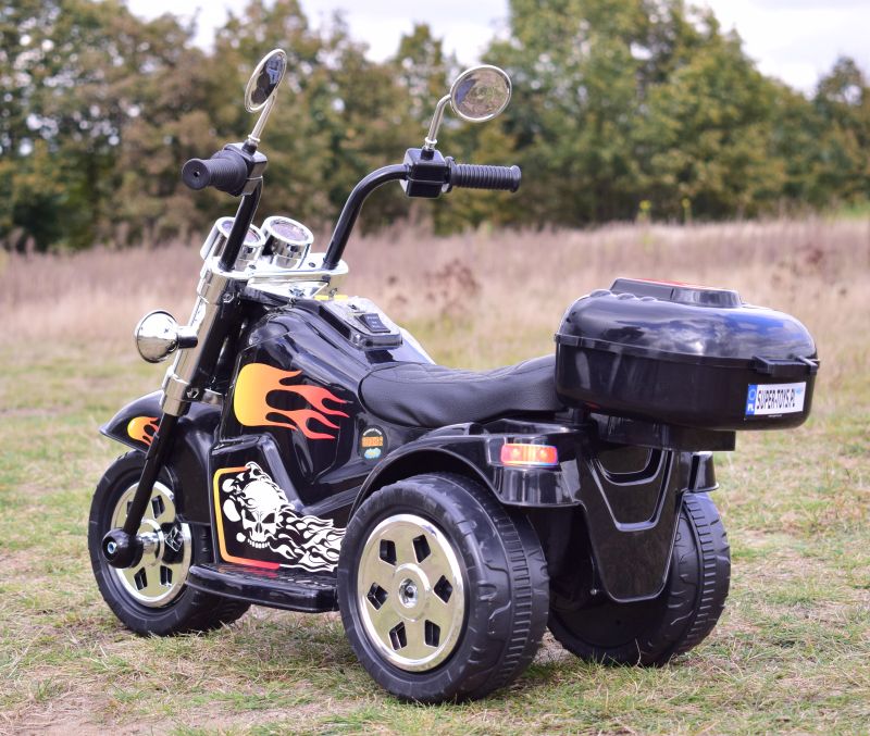 PIERWSZY MOTOR CHOPPER NA AKUMULATOR Z KUFERKIEM/LL777-1 - obrazek 7