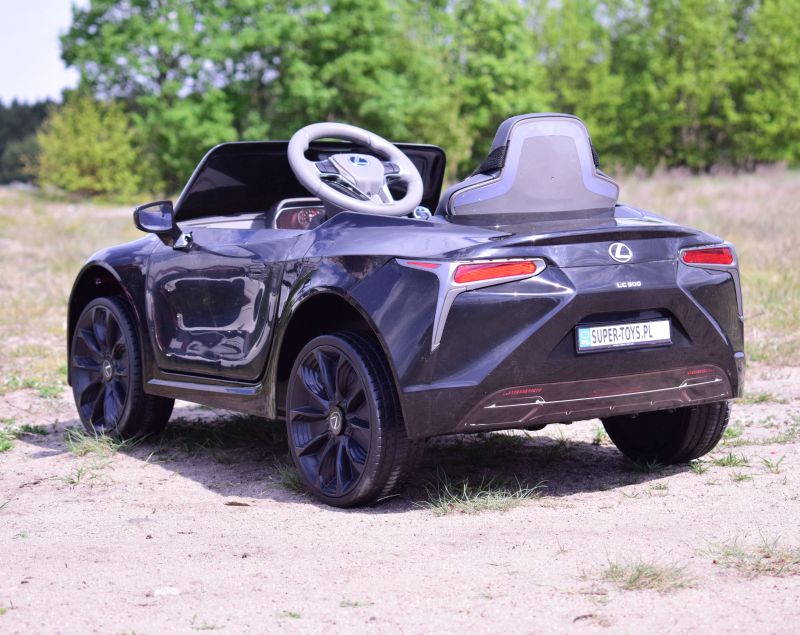 ORYGINALNY LEXUS LC500 NA NAJLEPSZEJ WERSJI, MIĘKKIE KOŁA, MIĘKKIE SIEDZENIE/JE1618 - obrazek 14