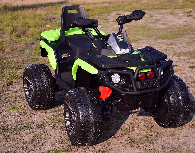 MEGA WIELKI QUAD MAVERICK Z NAPĘDEM 4X4, AMORTYZATORY, MIĘKKIE KOŁA, GAZ W MANETCE, HAMULEC/BBH3588 - obrazek 7