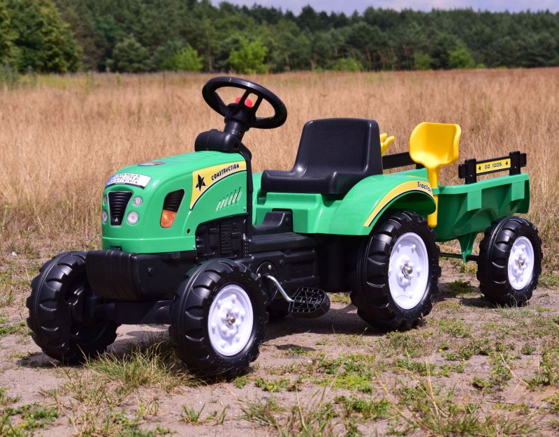 TRAKTOR NA PEDAŁY Z PRZYCZEPĄ I AKCESORIAMI/TR3001 - obrazek 14