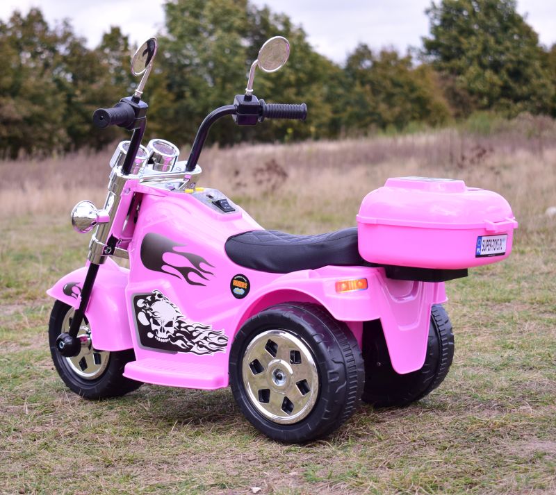 PIERWSZY MOTOR CHOPPER NA AKUMULATOR Z KUFERKIEM/LL777-1 - obrazek 14