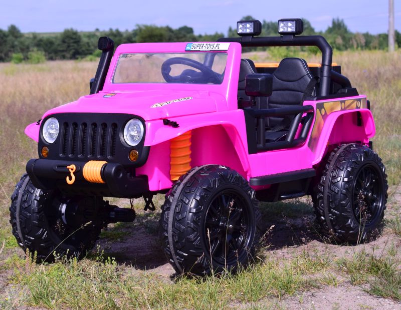 MEGA JEEP 4 SPEED DLA DZIECKA I DLA RODZICA 4x4, DO 100 kg - STEROWANIE TELEFONEM, WALIZKA - HIT/XB1118 - obrazek 15