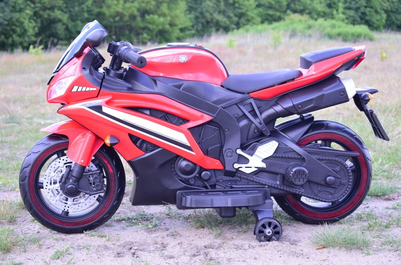 WIELKI MOTOR NA AKUMULATOR - GAZ W MANETCE, HAMULEC, ŚWIECĄCE KOŁA - SUPER JAKOSĆ/SD-R6 - obrazek 14