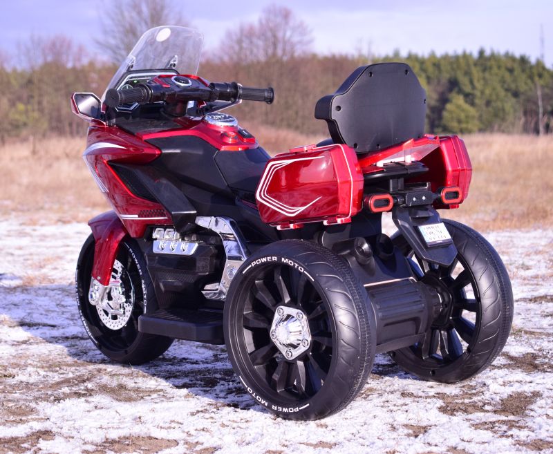 MEGA MOTOR TURYSTYCZNY NA AKUMULATOR LAKIER, ŚWIATŁA/ HLW1688 - obrazek 8