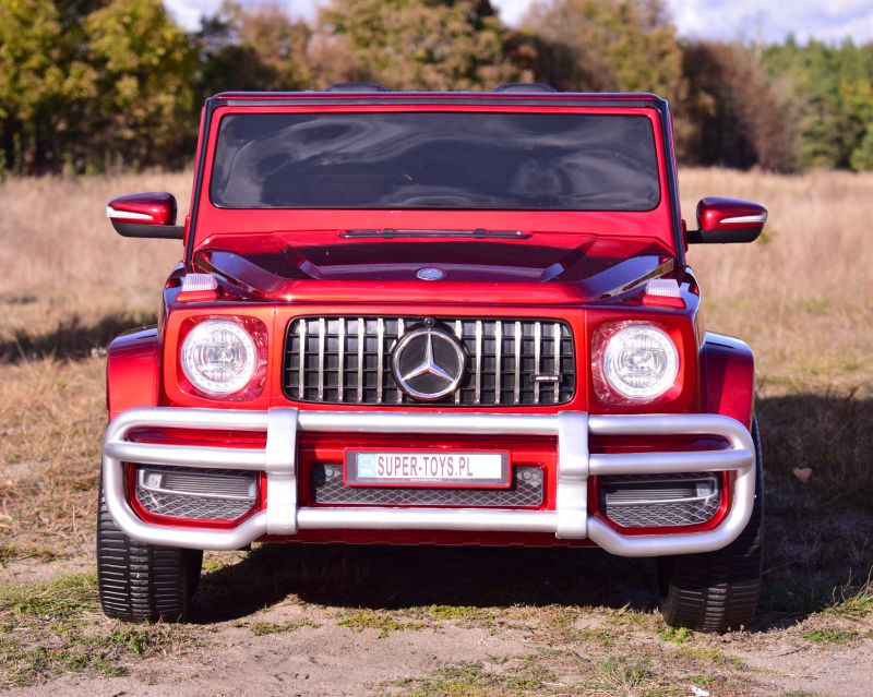 MERCEDES G63 AMG DLA 2 DZIECI, 24V, 4X4, MIĘKKIE KOŁA EVA, MIĘKKIE SIEDZENIE, LAKIER POLEROWANY FULL OPCJA/S-307 - obrazek 8