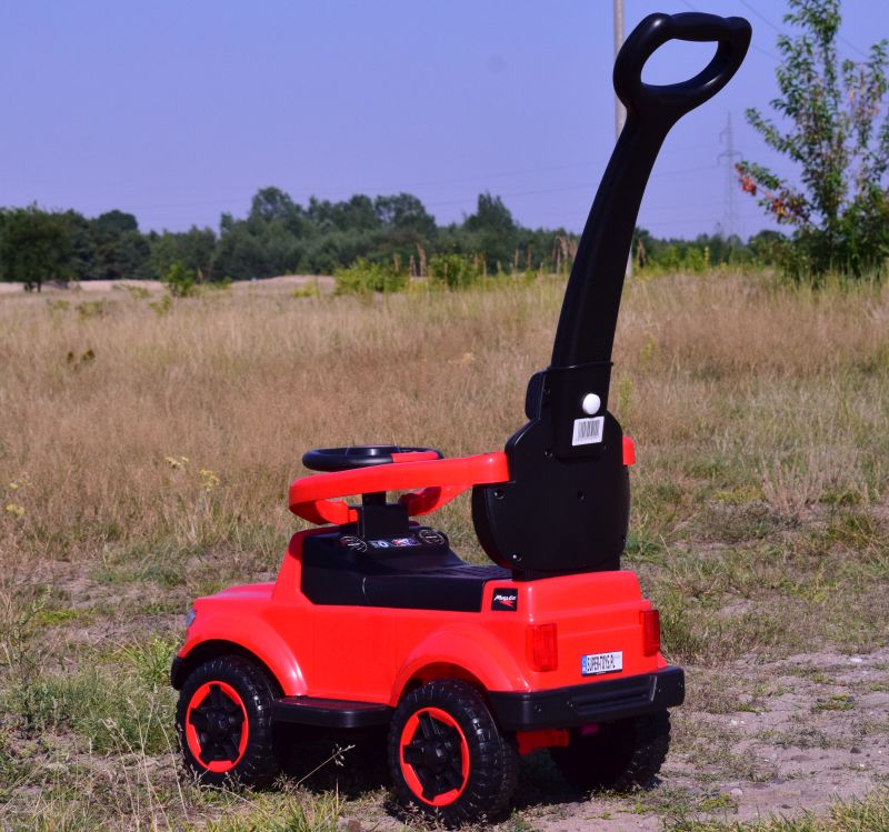 JEŹDZIK, ODPYCHACZ COLL BABY JEEP Z RĄCZKĄ, 5 W 1/TC-902 - obrazek 4
