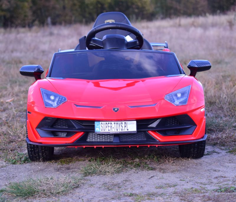 ORYGINALNE LAMBORGHINI AVENTADOR - WERSJA KARBON - MIĘKKIE KOŁA, MIĘKKIE SIEDZENIE, SUPER JAKOŚĆ/SX2018 - obrazek 7