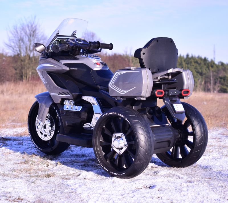 MEGA MOTOR TURYSTYCZNY NA AKUMULATOR , LAKIER, ŚWIATŁA/ HLW1688 - obrazek 7