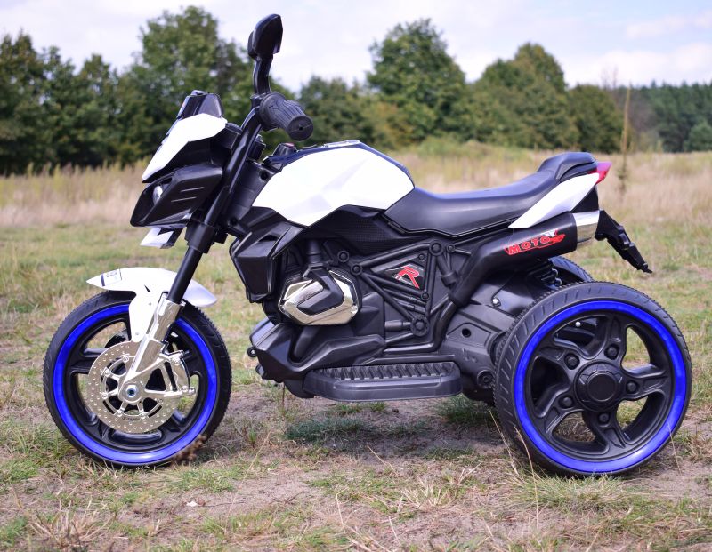 MOTOR MOTO 3 KOŁOWY, ŚWIECĄCE KOŁA, GAZ W MANETCE/BH818 - obrazek 7