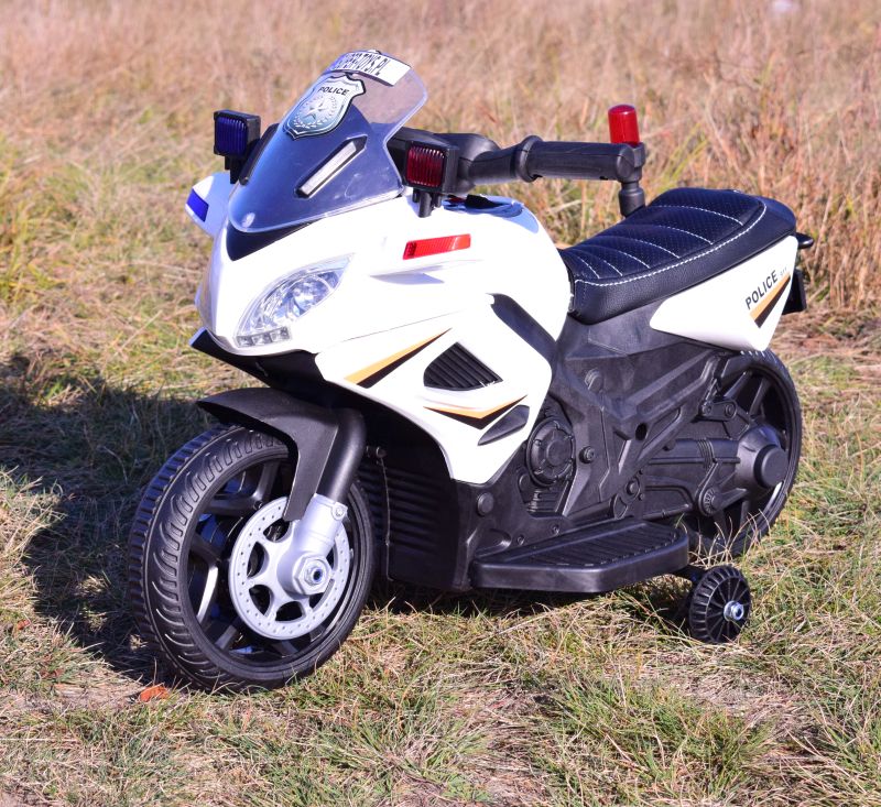PIERWSZY MOTOR POLICYJNY Z KOGUTEM - DLA MALUSZKA/JC-911 - obrazek 7