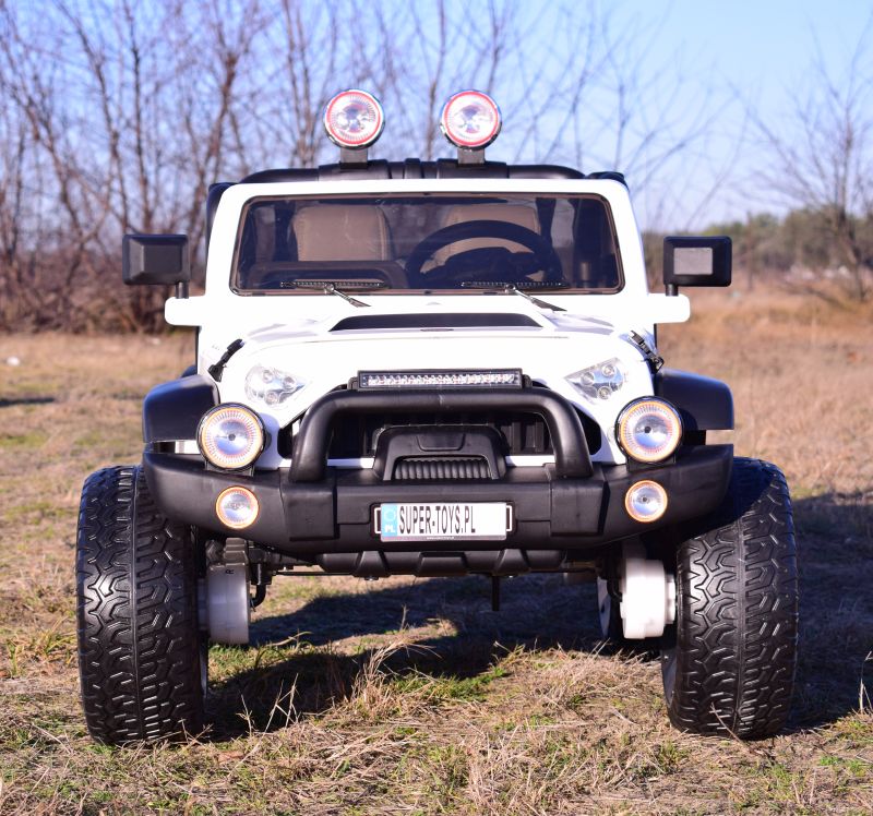 MEGA JEEP PERFECT 002B EXCLUSIVE, WOLNY START/ MIĘKKIE KOŁA HP-002B - obrazek 6