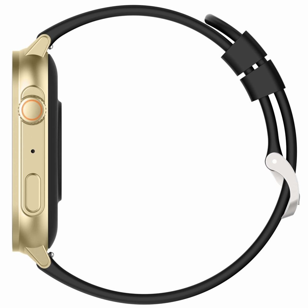 Smartwatch Gravity GT15-6 Czarny Pasek Silikonowy + Złota Bransoleta - obrazek 6