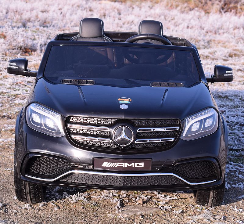 MERCEDES GLS 63, 4 SILNIKI, 2X12 V, MIĘKKIE KOŁA, MIĘKKIE SIEDZENIE, KLIMATYZACJA DLA 2 DZIECI/HL228 - obrazek 13
