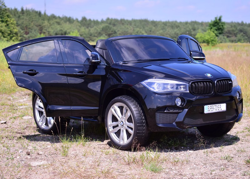 ORYGINALNE BMW X6M 2 OSOBOWE 2x120 WAT - W NAJLEPSZEJ WERSJI, MIĘKKIE SIEDZENIE, PILOT 2.4 GHZ, LAKIER/ 2168 - obrazek 5