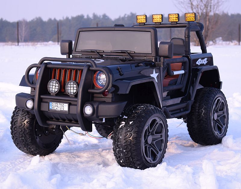MEGA JEEP 4X4 Z REDUKTOREM NAPĘDU EXCLUSIVE 24 V, 480 WAT, WOLNY START,MIĘKKIE KOŁA /WXE1688-24V - obrazek 12