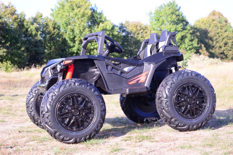 MEGA BUGGY DLA 2 DZIECI, 4 SILNIKI ( 310 W), 24V, MIĘKKIE SIEDZENIE, MIĘKKIE KOŁA, WALIZKA NA AKUMULATOR,/SX-2139 - obrazek 6
