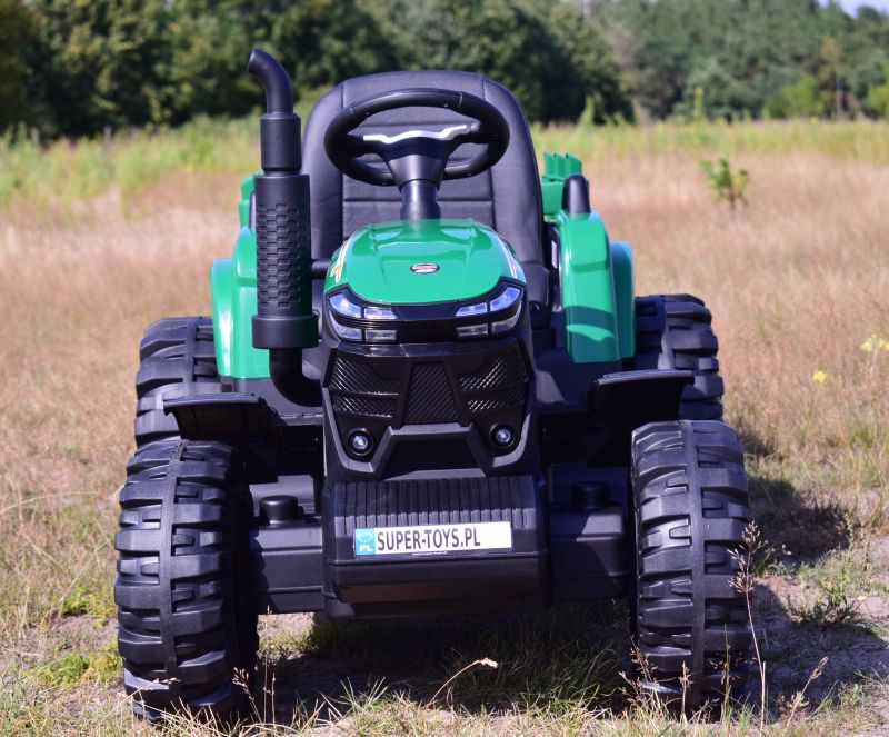 MEGA TRAKTOR AGRICULTURE Z PRZYCZEPĄ 2X200, 24V, SZYBKI SUPER JAKOSĆ/JC000B - obrazek 5