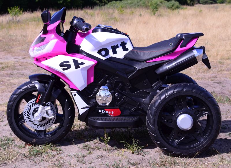 MEGA MOTOR 3 KOŁOWY SPORT, DWA SILNIKI , MIĘKKIE KOŁA, MIĘKKIE SIEDZENIE, GAZ W MANETCE/FB6886 - obrazek 12
