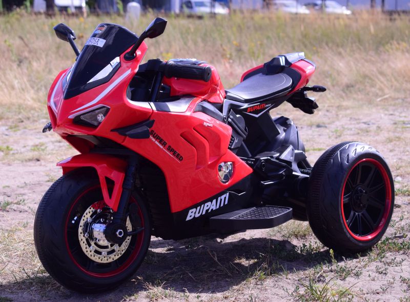 MEGA MOTOR 3 KOŁOWY BUPAITI, DWA SILNIKI , ŚWIECĄCE KOŁA/BPD-818 - obrazek 5