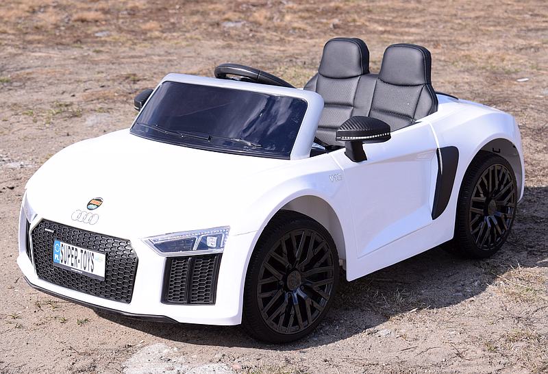 NAJNOWSZY ORYGINALNY AUDI R8 NA LICENCJI MIĘKKIE SIEDZENIE, MIĘKKIE KOŁA SUPER JAKOŚĆ/AUDI R8 - obrazek 7