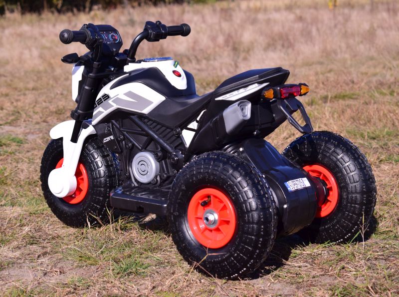 MOTOR ŚCIGACZ NA POMPOWANYCH KOŁACH, DWA SILNIKI SUPER NOWOŚĆ/TK103 - obrazek 7