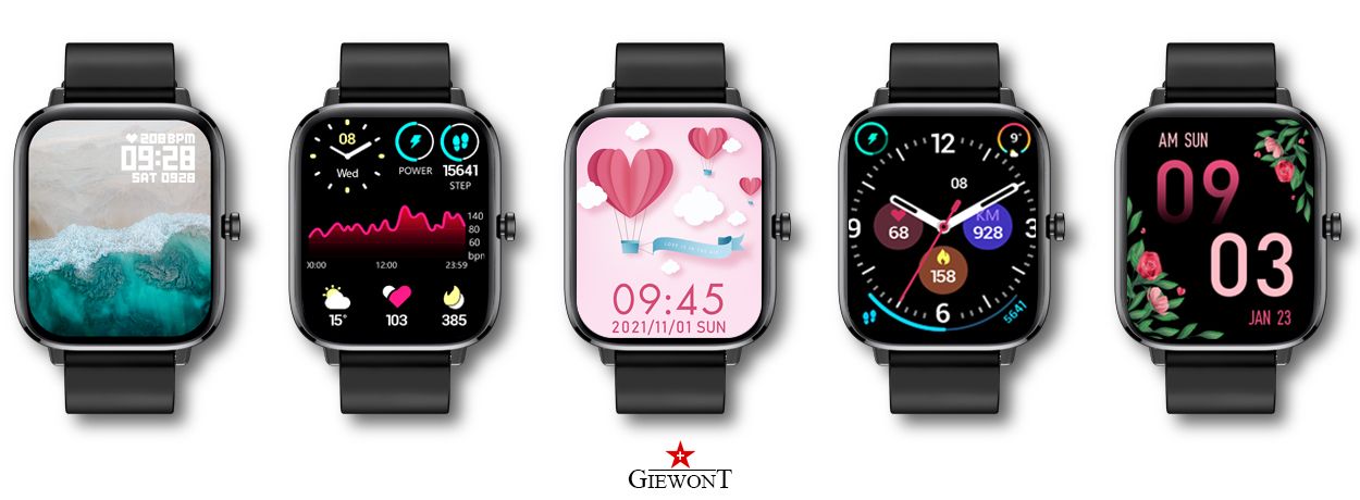Smartwatch Giewont Czarny GW230-2 - obrazek 3