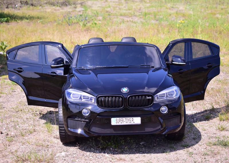 ORYGINALNE BMW X6M 2 OSOBOWE 2x120 WAT - W NAJLEPSZEJ WERSJI, MIĘKKIE SIEDZENIE, PILOT 2.4 GHZ, LAKIER/ 2168 - obrazek 6
