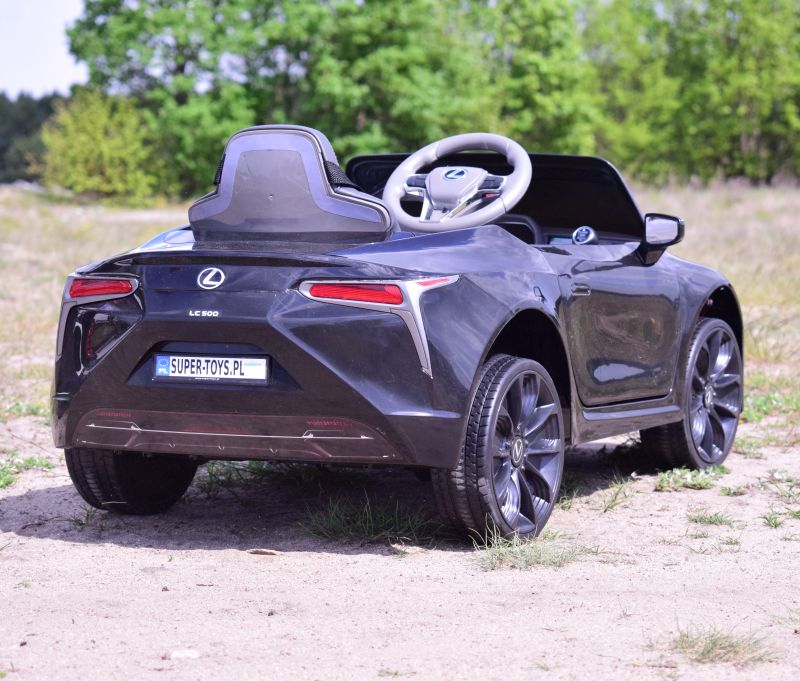 ORYGINALNY LEXUS LC500 NA NAJLEPSZEJ WERSJI, MIĘKKIE KOŁA, MIĘKKIE SIEDZENIE/JE1618 - obrazek 15