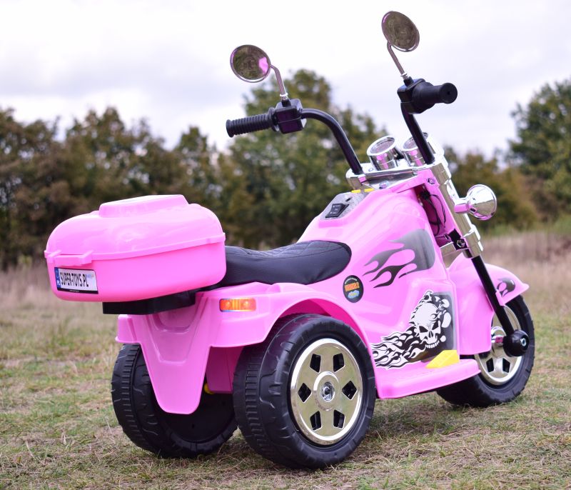 PIERWSZY MOTOR CHOPPER NA AKUMULATOR Z KUFERKIEM/LL777-1 - obrazek 15