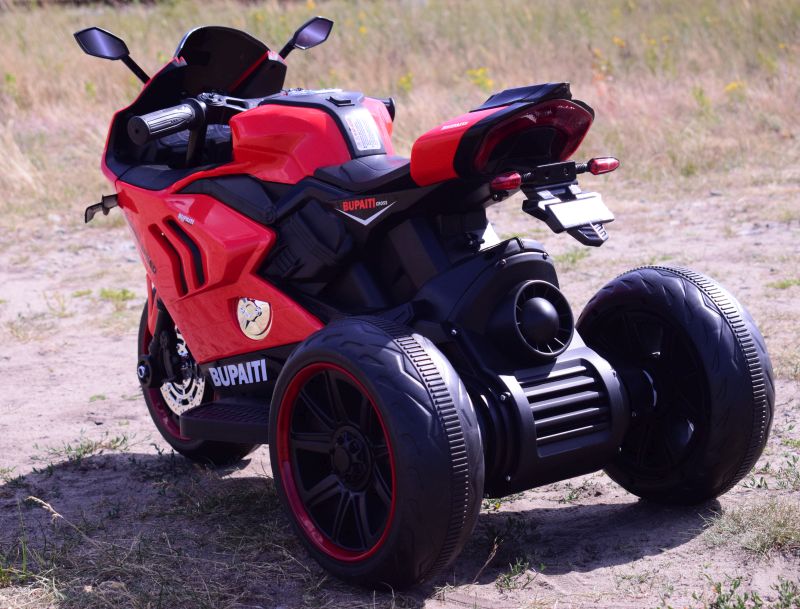 MEGA MOTOR 3 KOŁOWY BUPAITI, DWA SILNIKI , ŚWIECĄCE KOŁA/BPD-818 - obrazek 6