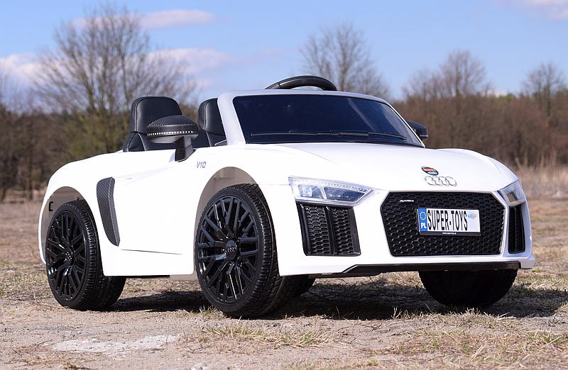 NAJNOWSZY ORYGINALNY AUDI R8 NA LICENCJI MIĘKKIE SIEDZENIE, MIĘKKIE KOŁA SUPER JAKOŚĆ/AUDI R8 - obrazek 8