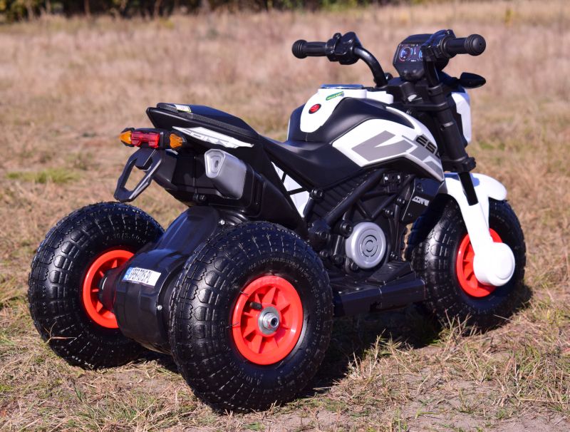 MOTOR ŚCIGACZ NA POMPOWANYCH KOŁACH, DWA SILNIKI SUPER NOWOŚĆ/TK103 - obrazek 8