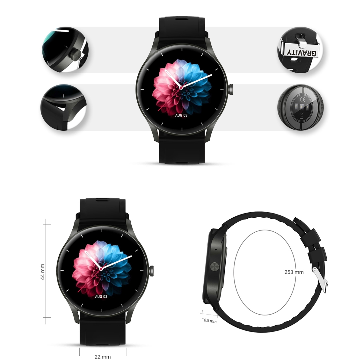 Smartwatch Gravity GT2-2 - obrazek 7