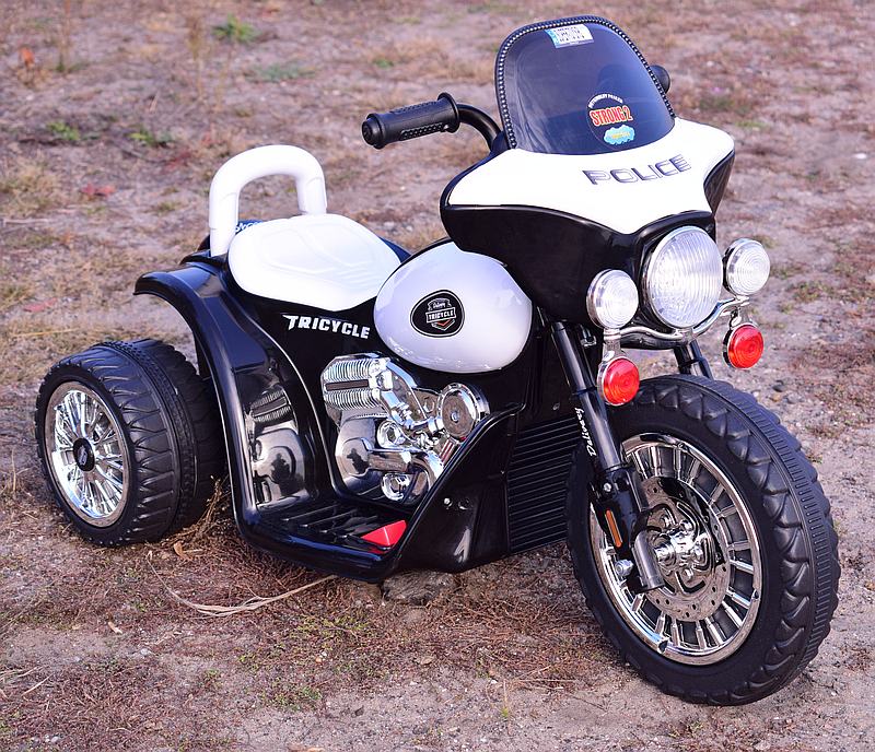MOTOR POLICYJNY - PIERWSZY MOTOREK DLA DZIECKA, 3 KOŁOWY/JT568 - obrazek 10