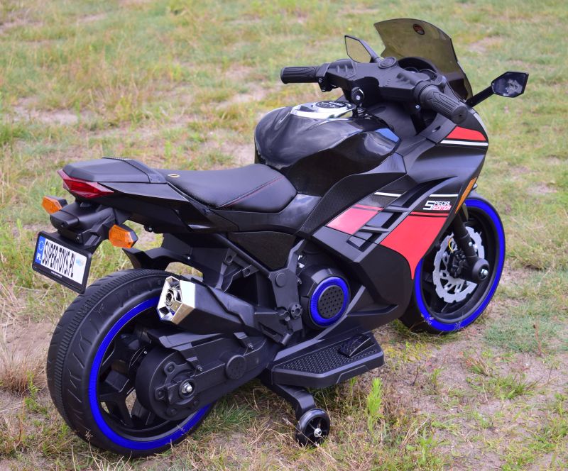 MEGA MOTOR ŚCIGACZ STRONG 2 EXCLUSIVE, ŚWIECĄCE KOŁA, GAZ W MANETCE, HAMULEC/DLS07 - obrazek 14