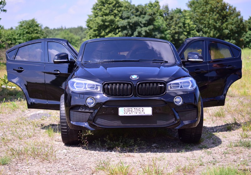 ORYGINALNE BMW X6M 2 OSOBOWE 2x120 WAT - W NAJLEPSZEJ WERSJI, MIĘKKIE SIEDZENIE, PILOT 2.4 GHZ, LAKIER/ 2168 - obrazek 7