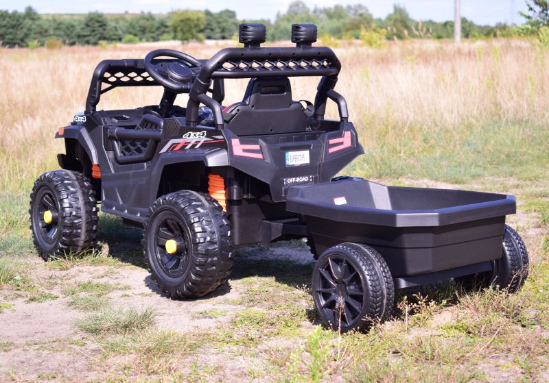 NAJNOWSZY BUGGY Z PRZYCZEPĄ , PILOT, RADIO FM/BDM0929AL - obrazek 5