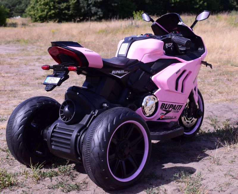 MEGA MOTOR 3 KOŁOWY BUPAITI, DWA SILNIKI , ŚWIECĄCE KOŁA/BPD-818 - obrazek 14
