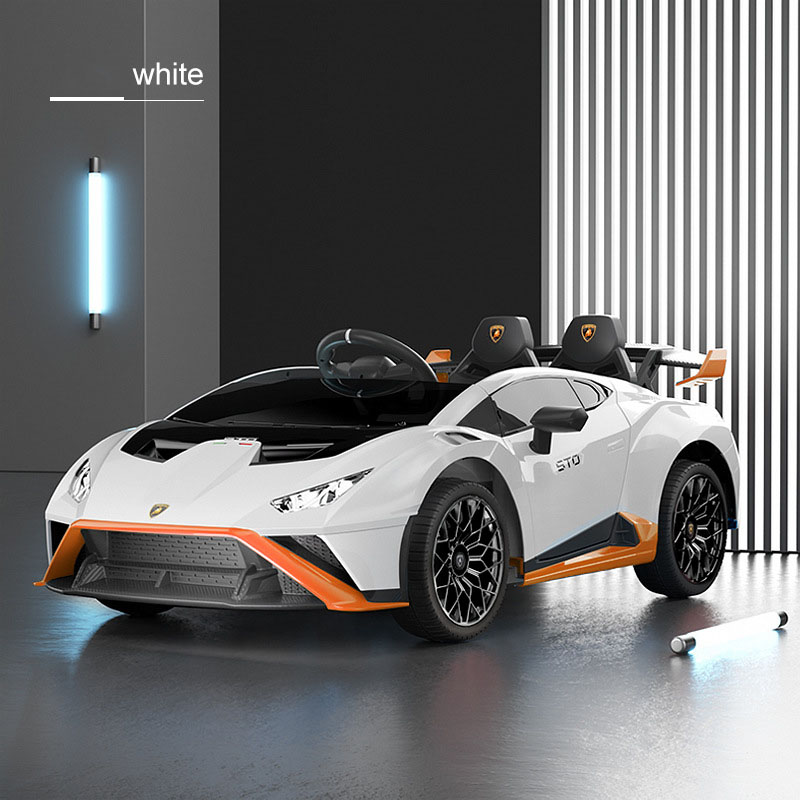 ORYGINALNE DRIFTUJĄCE LAMBORGHINI HURACAN STO NA AKUMULATOR/SMT-555-24V - obrazek 7