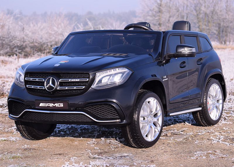 MERCEDES GLS 63, 4 SILNIKI, 2X12 V, MIĘKKIE KOŁA, MIĘKKIE SIEDZENIE, KLIMATYZACJA DLA 2 DZIECI/HL228 - obrazek 15
