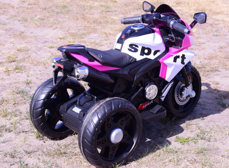 MEGA MOTOR 3 KOŁOWY SPORT, DWA SILNIKI , MIĘKKIE KOŁA, MIĘKKIE SIEDZENIE, GAZ W MANETCE/FB6886 - obrazek 15