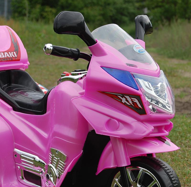 MOTOREK, MOTOR ŚCIGACZ Z KUFERKIEM / ST-C051 - obrazek 17