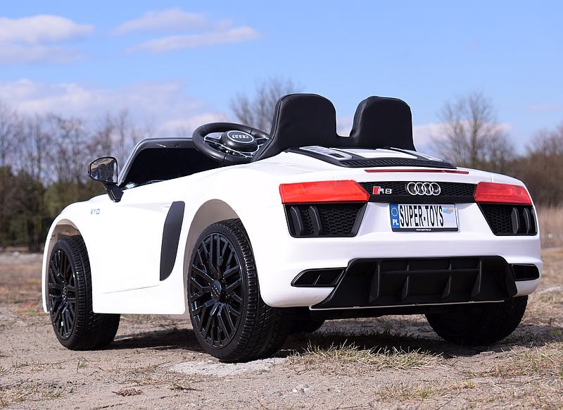NAJNOWSZY ORYGINALNY AUDI R8 NA LICENCJI MIĘKKIE SIEDZENIE, MIĘKKIE KOŁA SUPER JAKOŚĆ/AUDI R8 - obrazek 2