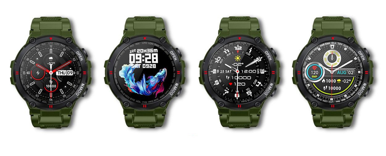 Smartwatch GIEWONT Zielony GW430-3 - obrazek 3