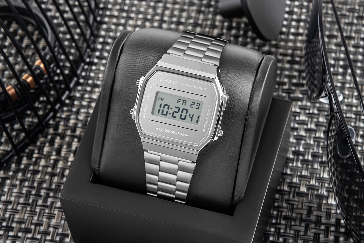 Zegarek Męski CASIO VINTAGE A168WEM-7EF + BOX - obrazek 5