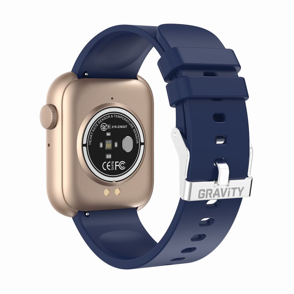 Smartwatch Damski Gravity GT3-4 Różowo-Granatowy - obrazek 4